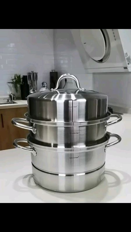 3 Layer Stainless Steel Steamer