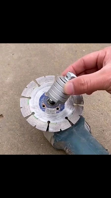 M10 ANGLE GRINDER TO GROOVING MACHINE ADAPTER#AngleGrinderToolCordless#slotting#m10anglegrinder#Fyp#Affordable