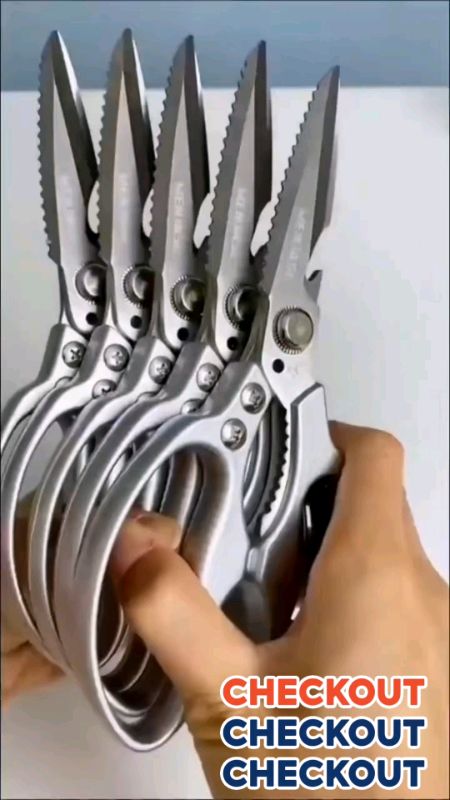 Kitchen Sharp Scissors #HeavyDuty #MultiPurpose #hugotsashopee #masmurasashopee #fyp