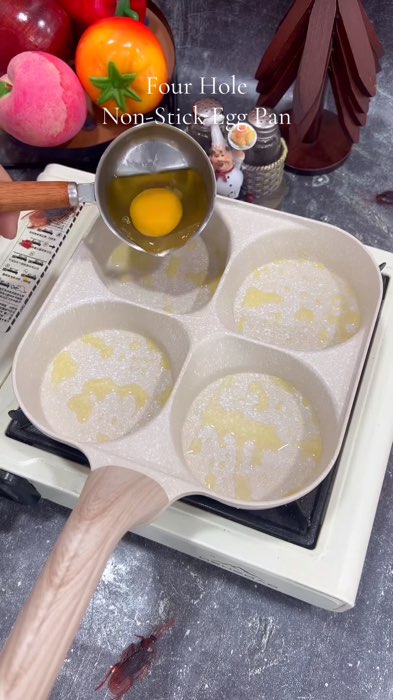Four-hole #NonStick #Egg #Pan #ShopeePHPaydaySale #trending #highlights #fyp #foryou #shopeefinds #shopeebudol #budolfinds #FreeCoinsInShopeeVideo
