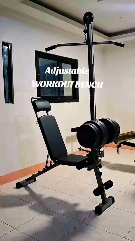 Adjustable Bench Press Multifunctional #FreeCoinsInShopeeVideo #MasMuraSaShopee #ShopeePHPayDaySale #fyp #viral #trending #benchpress
