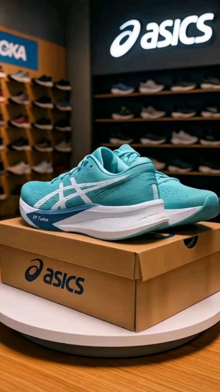 Check out 【100% Genuine】ASICS FF Low Cut Training Shoes Men Blue Sneakers,,,#trending #viral #shopee