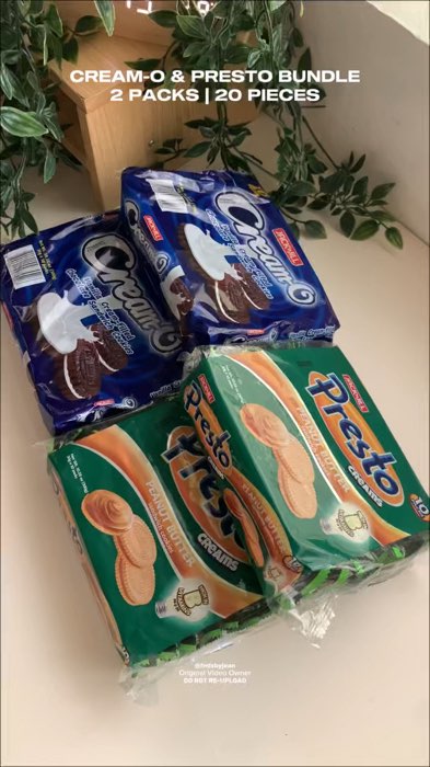 Cream O Presto Bain Bundle💙💚#creamo #presto #biscuit #biscuits #universalrobina #biscuits #prestocreamO