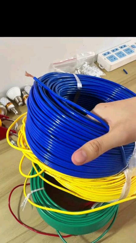50m / 100m BVR Stranded Pure Copper Wire – 1.5/2.5/4/6 sq.mm (#16 #12 #10 AWG) for Home & Electrical Wiring#highquality