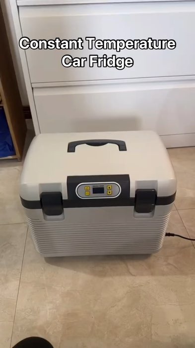 Car refrigerator!!! #constant #cooling #carfridge #MasMuraSaShopee #fyp #FreeCoinsInShopeeVideo