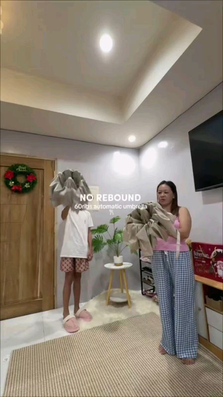 60Ribs Automatic Mechanical Folding Umbrella.#MasMuraSaShopee #FreeCoinsInShopeeVideo #ShopeePHPaydaySale #WishlistMoSagotKo #viral #fyp