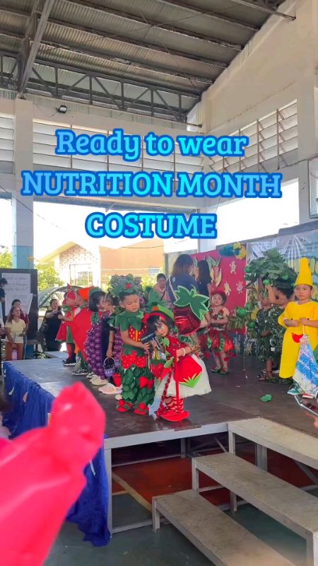 Ready to wear nutrition month costume #nutritionmonthcostume #costumeforkids #vegetablecostume #kidscostume #fruitcostume #shopeefinds #fyp