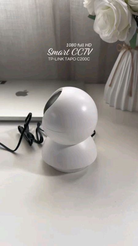 Tp-Link Tapo C200 CCTV Camera Wifi Connect To Cellphone 1080p 360 Rotation Home Security Cam #mura #affordable #cctv #security #tplink