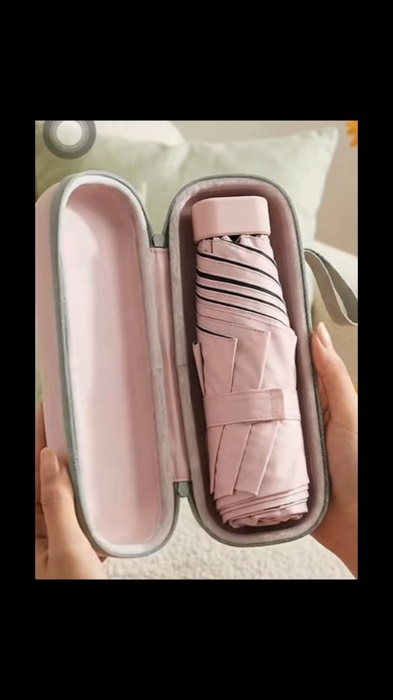 Compact foldable umbrella #fyp #fypviral #foryoupage #umbrella #rainyday