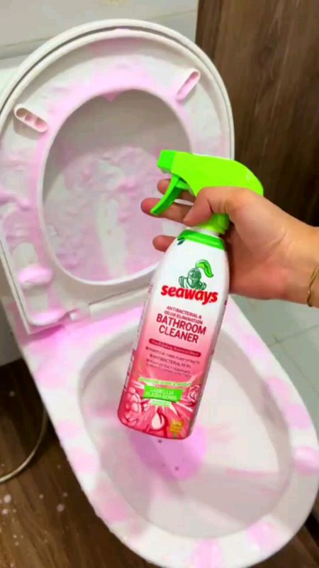 Seaways #BathroomDisinfect & Deodorize Cleaner 480g Toilet Bowl Cleaner Glass Watermark Remover #MasMuraSaShopee #FreeCoinsInShopeeVideos #shopee