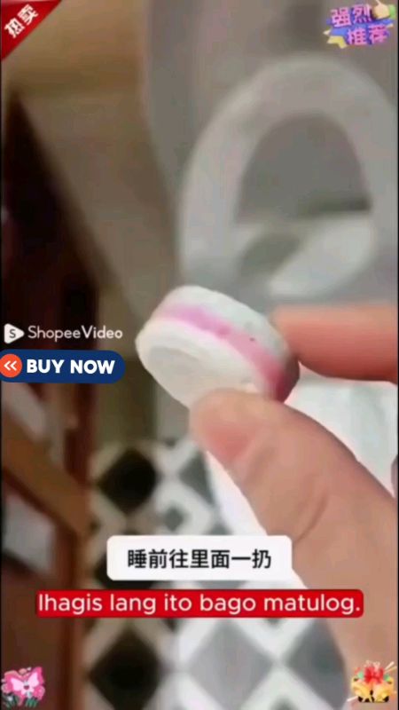 #16Pcs Toilet bowl cleaner Household Cleaning Effervescent Tablets Suitable bathroom and pipe cleanin