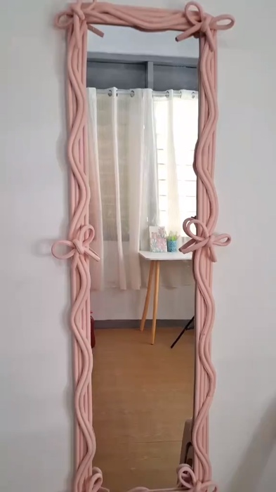 DIY mirror frame ideas #foamstrips  #foamstripsformirror  #DIYmirror