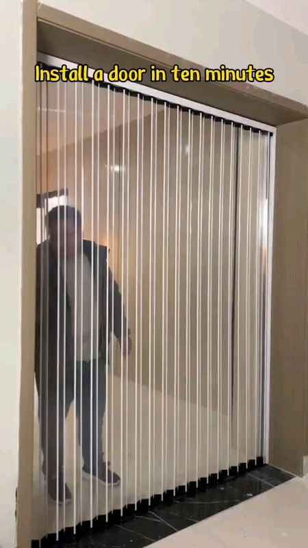 Check out PVC Folding door taller and wider accordion partition door Aluminum Track Customized 100 x 240CM for ₱3,048 - ₱12,350.#fyp #bilina #trending