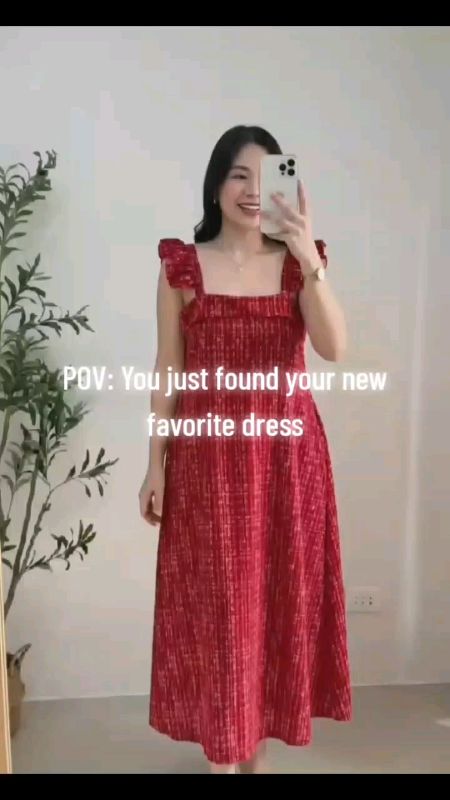 Maxi dress w/2 pockets for women #womenwear #maxidress