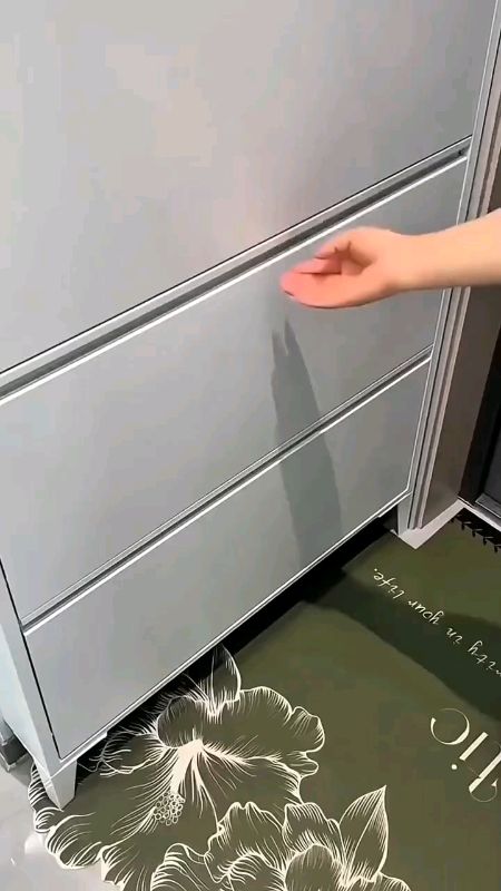 #UltraThin Flip Bucket #ShoeCabinet For Home Use New Small-Sized And #ThinShoeRack #Entrance #Cabinet#shoerack #organizer