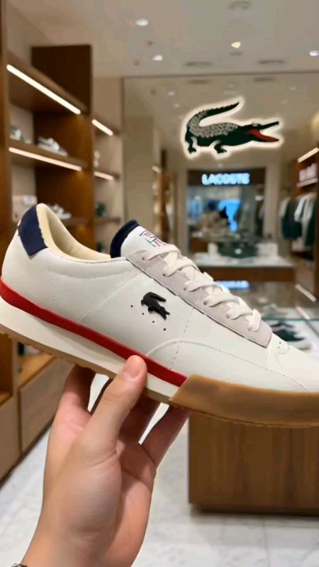 Lacoste Men’s Aura 225 7 Leather Sneakers #masmurasashoppe