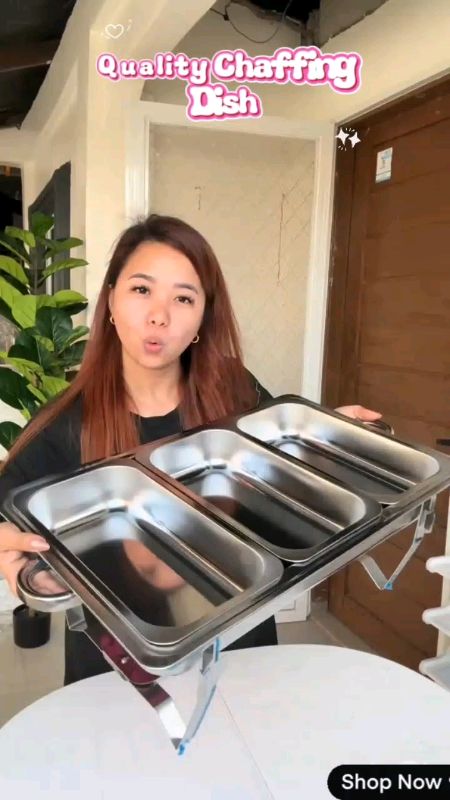 Ang ganda 😍 #chaffingdish #stainlesssteel
