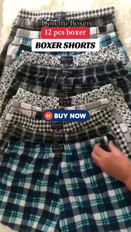 #6PCS #printed #doremi #boxer #shorts for Men’s Underwear cotton good quality