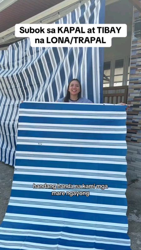 free Rope Lona Trapal Rubberized makapal waterproof heavy duty #lona #trapal #waterprooflona #waterprooftrapal #foryou #fyp #viral
