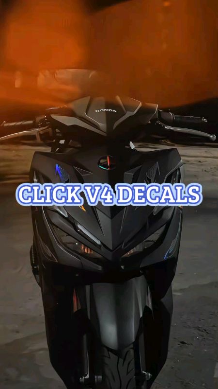 CLICK V4 DECALS #mcronalds #foryou #fyp #motorcycle #click #clickv4 #decals #clickv4decals