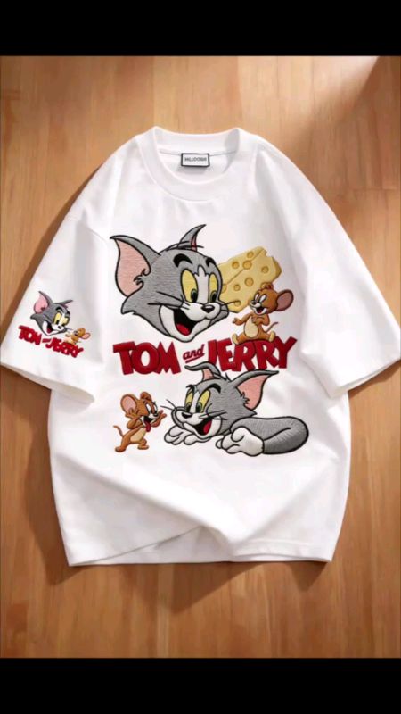 COD Cupids Retro Tom & Jerry Magical Fairy Graphic Tee | Unisex Whimsical Aesthetic Streetwear#MasMuraSaShopee