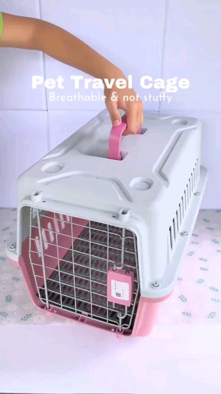 Dog #Cage Large pet carrier Travel Cat Crate #DogCarrier Portable #PetCrate Large Capacity Cat #Crate#MasMuraSaShopee #FreeCoinsInShopeeVideo