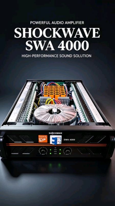 Check out Live Shockwave SWA-4000 Powered Amplifier #live #amplifier #audio #sale #everyone #poweramplifier #sound #durable