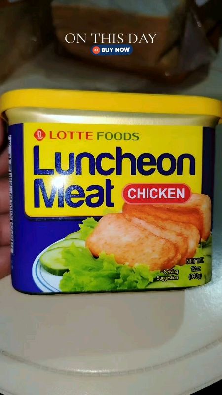 Lotte Foods Luncheon Meat hnd maalat sakto sa sarap 💯✅ highly recommended #lotte #luncheonmeat #yummy #yummyfood #highlyrecommended #checkoutnow 🛒🛒