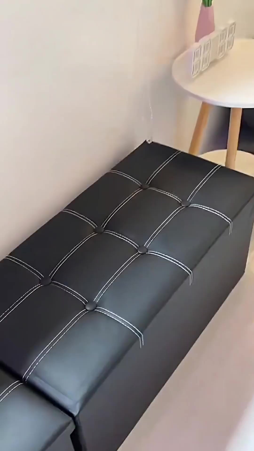 Foldable sofa storage box..