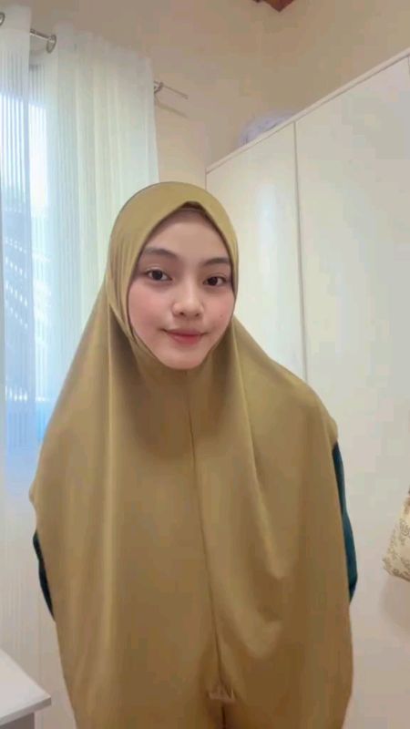 Aseeqah so Marwa hegira inspired khimar#MasMuraSaShopee #hijab