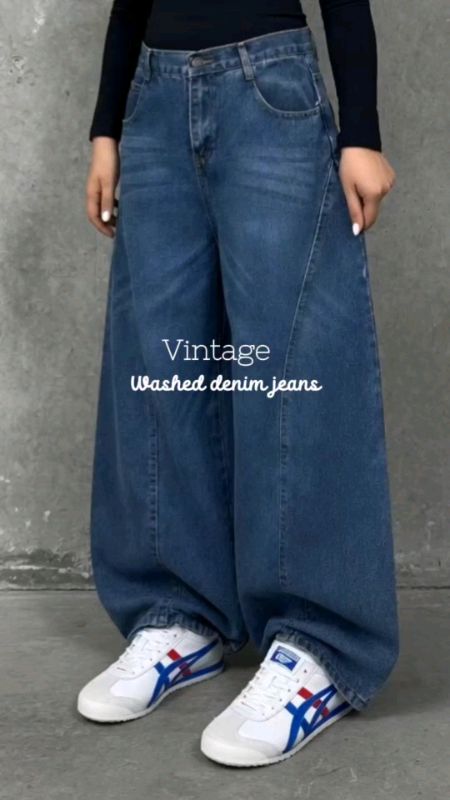 #baggyjeans #jeans #widelegjeans