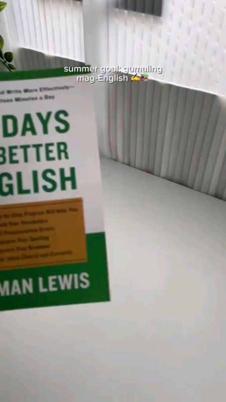 30 days to better english #book #grammar #30daystobetterenglish