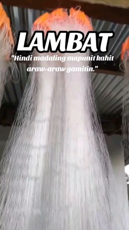 1.2/1.5 M Fishing Net Plastic Floating Sticky Lambat Nylon Net #lambat #net #fishingnet
