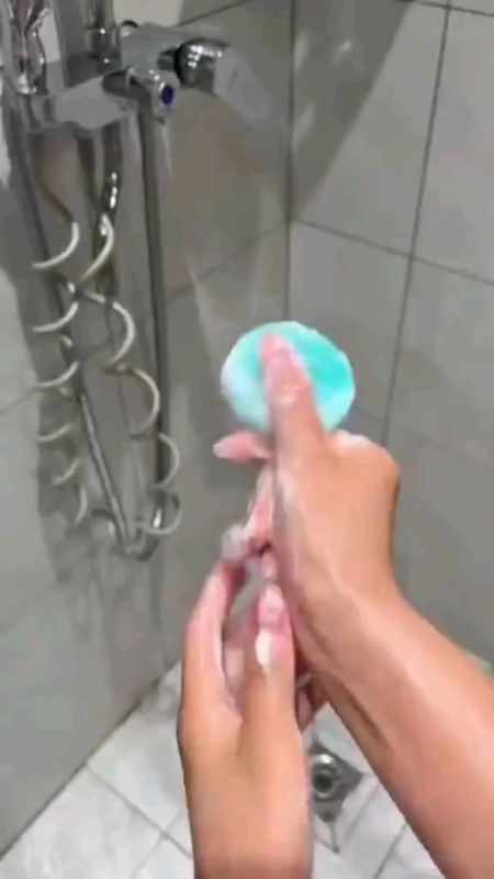 SOAP FOAMING MESH BAG BATH #musthaveathome #shopeePHCommsXTRA #shopeepayday #musthave #trending