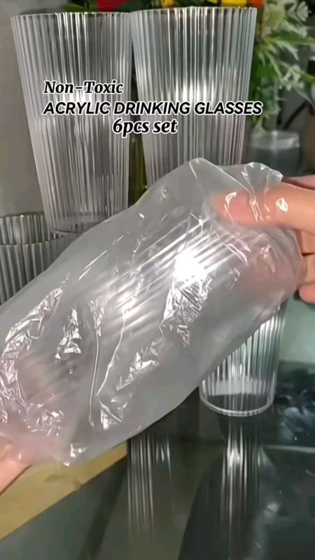 #AcrylicDrinkingGlass #Baso #Cup #FreeCoinsInShopeeVideo