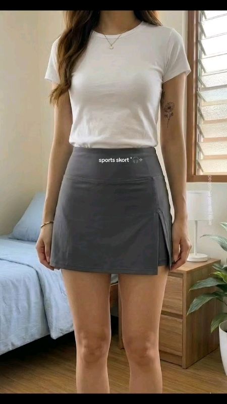 #skort #cottonskort #sportsskort