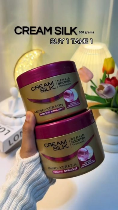 goodbye dry & buhaghag, hello salon-smooth hair everyday!#Creamsilk #buy1take1 #summerbeautychallenge #FreeCoinsInShopeeVideo
