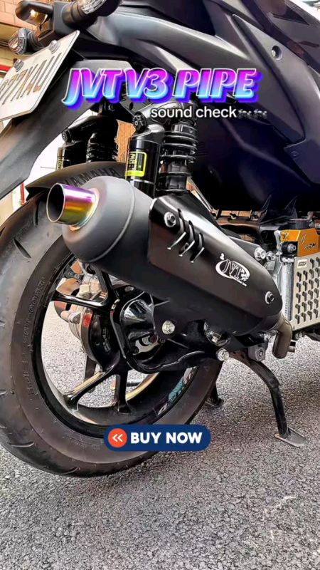 JVT PIPE V3 ADJUSTABLE For Your Motorcycle #MasMuraSaShopee #ShopeeBudol #BudolFinds #ShopeeFinds #HighLights #Viral #Trending #ForYou #Fyp
