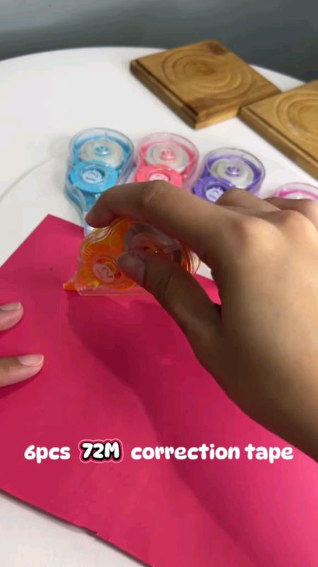 #6PCSCorrectionTape72M#TotalValuePackSmoothNoSmudge#SchoolOfficeStationery#BuyNow#ForYou#Viral#FYP#FreeCoinsInShopeeVideo#MasMuraSaShopee