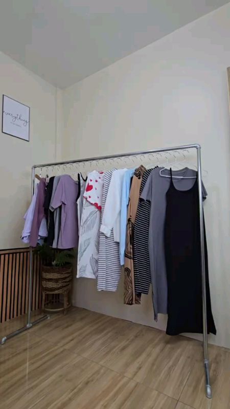 Heavy Duty Windproof Sampayan Thickened Drying Rack Rustproof Stable Hanger Rack For Indoor Outdoor