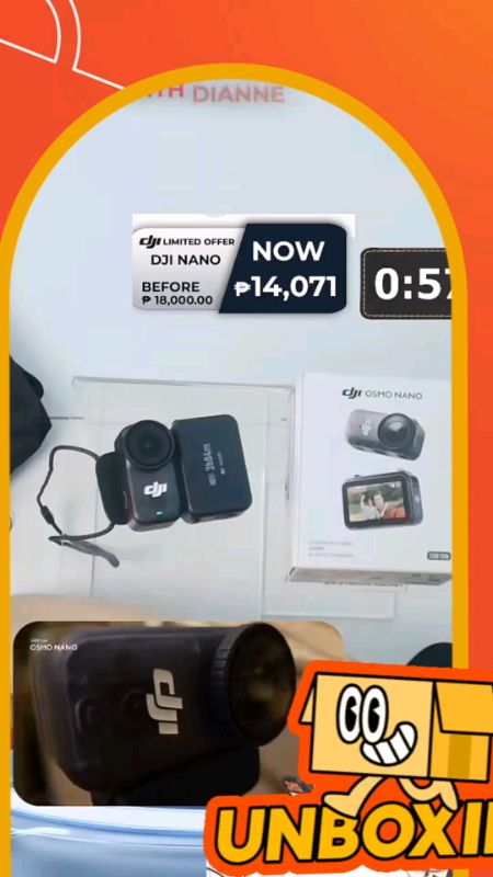 #djiosmo #dji #osmonano #masmurasashopee #freecoinsinshopeevideo #shopeepaydaysale #hugotsashopee #shopeefinds