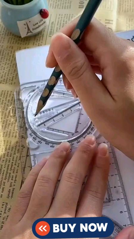 multifunctional drawing ruler #drawingruler #rotatableruler #mathematicalruler #ShopeePHPaydaySale #FreeCoinsInShopeeVideo #MasMuraSaShopee #fyp