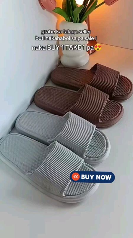 grabe naman ang mura nalang pala neto? BUY 1 TAKE 1 PA #FreeCoinsInShopeeVideo #MasMuraSaShopee #ShopeePHPaydaySale #ganda #new #slipper #sandal #mura