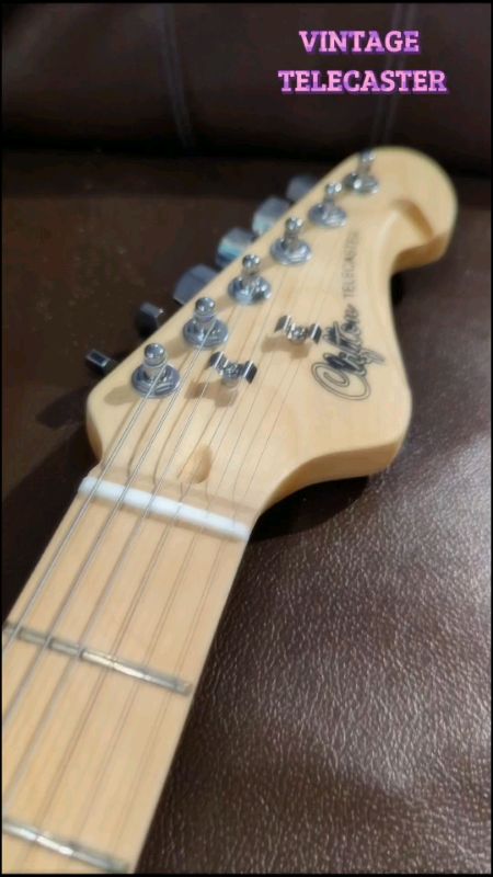 Clifton Vintage Telecaster! Itsura palang maganda na! checkout na! #ShopeePHPaydaySale #MasMuraSaShopee #FreeCoinsInShopeeVideo #fyp #viral #trending