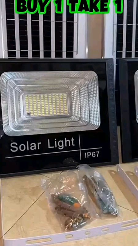 SAMSUNG Solar Light BUY 1 TAKE 1 3000W LED 50X Bright Outdoor Sensor Solar Flood Light Waterproof