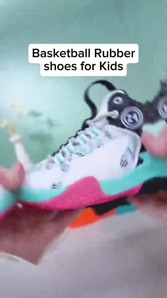 Basketball rubber shoes for kids lightweight...