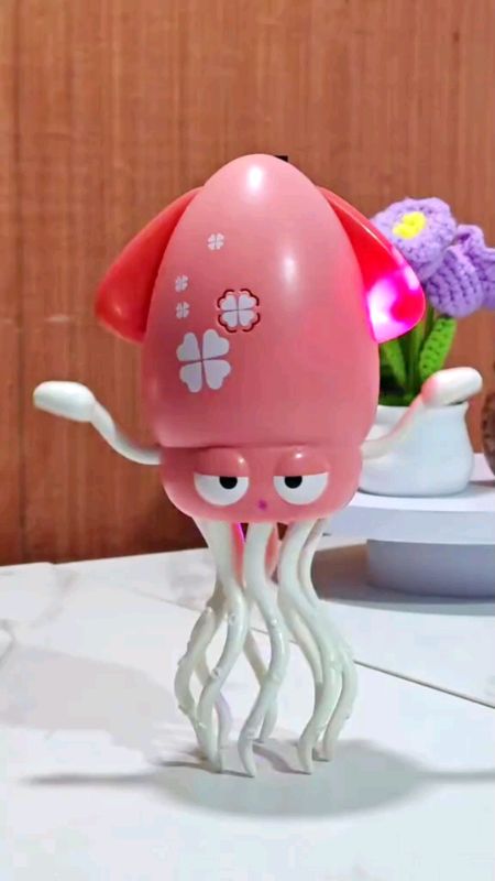 Dancing Jellyfish Toy with Music & LED Lights Sensory Toy Early Learning Interactive Toy Kids #trending #budol #MasMuraSaShopee #shopeefinds #toys