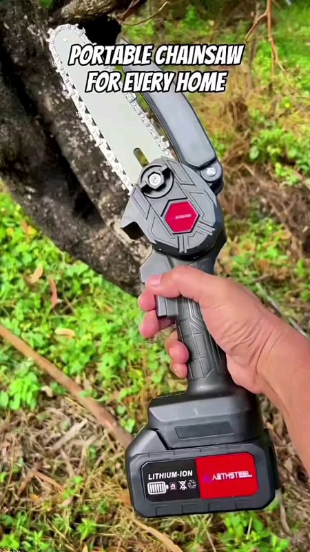 #Cordless #mini #Chainsaw 6 Inch #rechargeable #Portable #Electric #Chainsaw #trending #tool #fashion #diy