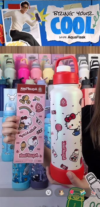 Aquaflask x Sanrio Edition #MasMuraSaShopee #aquaflask #tumblers #sanrioedition #aquaflaskph
