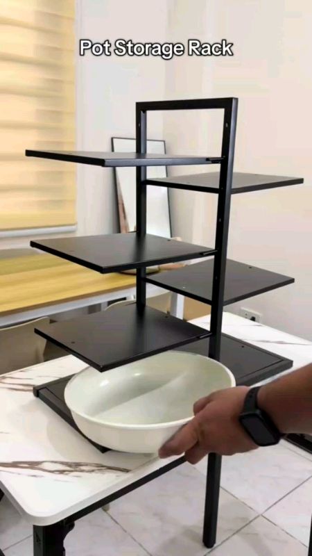 Kitchen Double-sided Multi-layer Storage Rack Multifunctional Mookware Thickened Cabinet Storage